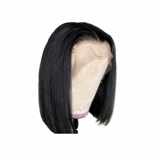 10" Natural Black Wig